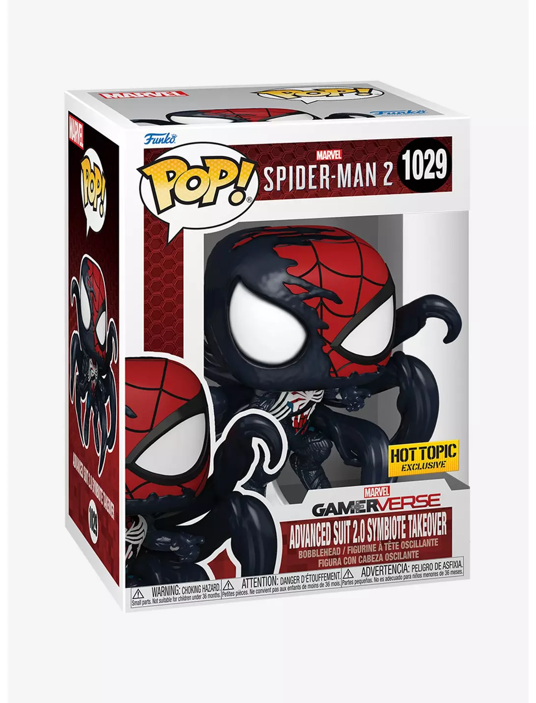 Funko Pop Marvel - Spider-Man N°1029 - Hot Topic