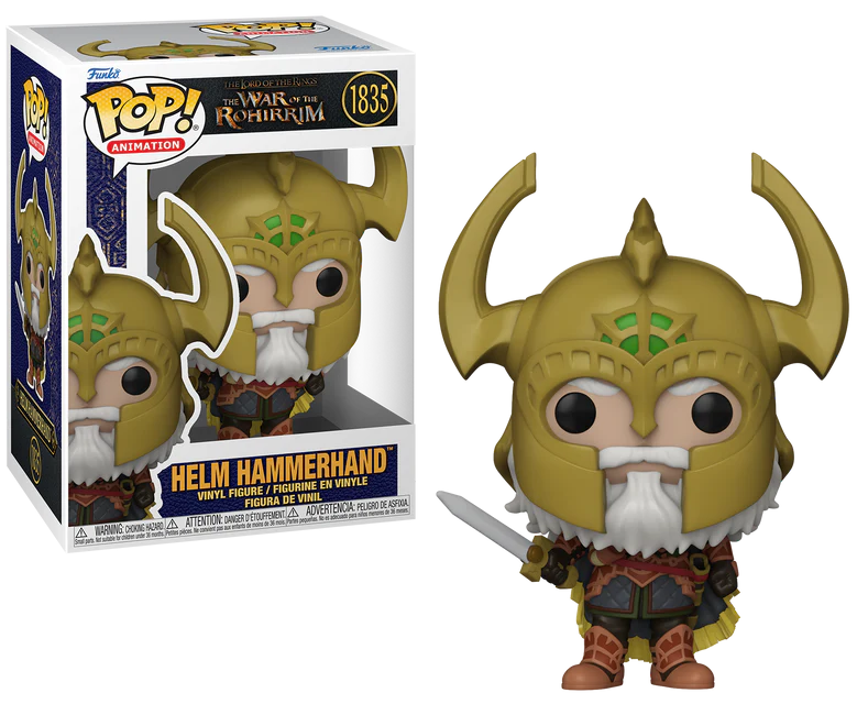 Funko Pop Le Seigneur Des Anneaux: La Guerre Des Rohirrim - Helm Hammerhand N°1835