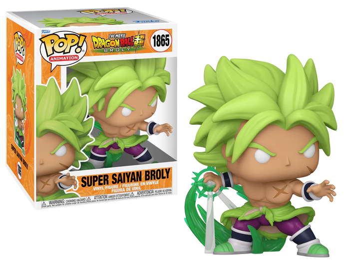 Funko Pop Dragon Ball Super Broly - Super Saiyan Broly N°1865 - 6"
