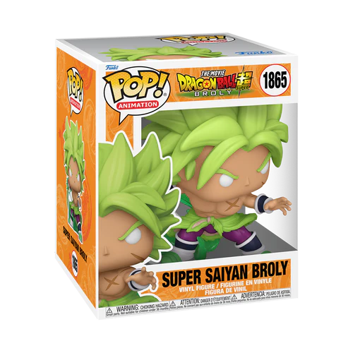 Funko Pop Dragon Ball Super Broly - Super Saiyan Broly N°1865 - 6" – Image 2