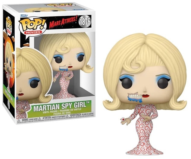 Funko Pop Mars Attack - Martian Spy Girl N°1876