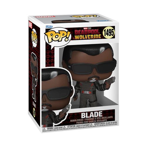 Funko Pop Marvel Deadpool & Wolverine - Blade N°1495 – Image 2