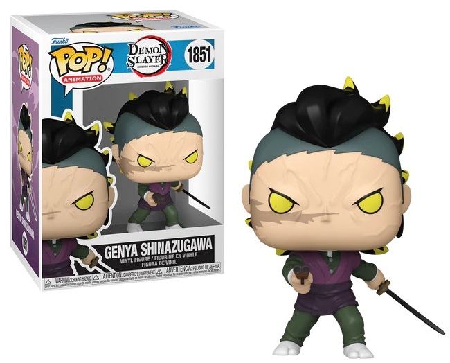 Funko Pop Demon Slayer - Genya Shinazugawa N°1851