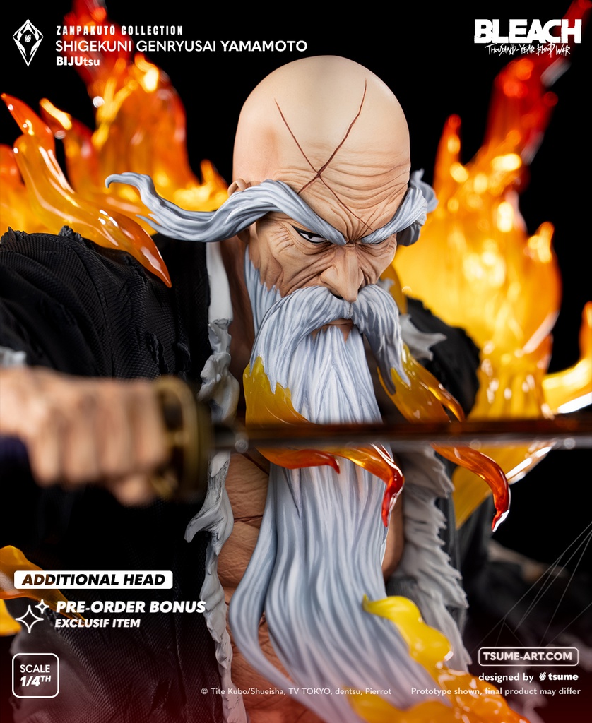 Tsume - BLEACH - Shigekuni Genryūsai Yamamoto - Statue Bijutsu