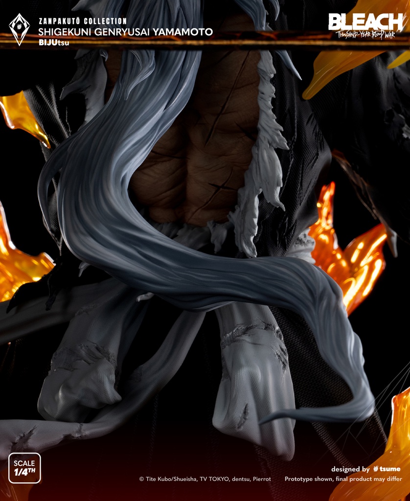 Tsume - BLEACH - Shigekuni Genryūsai Yamamoto - Statue Bijutsu