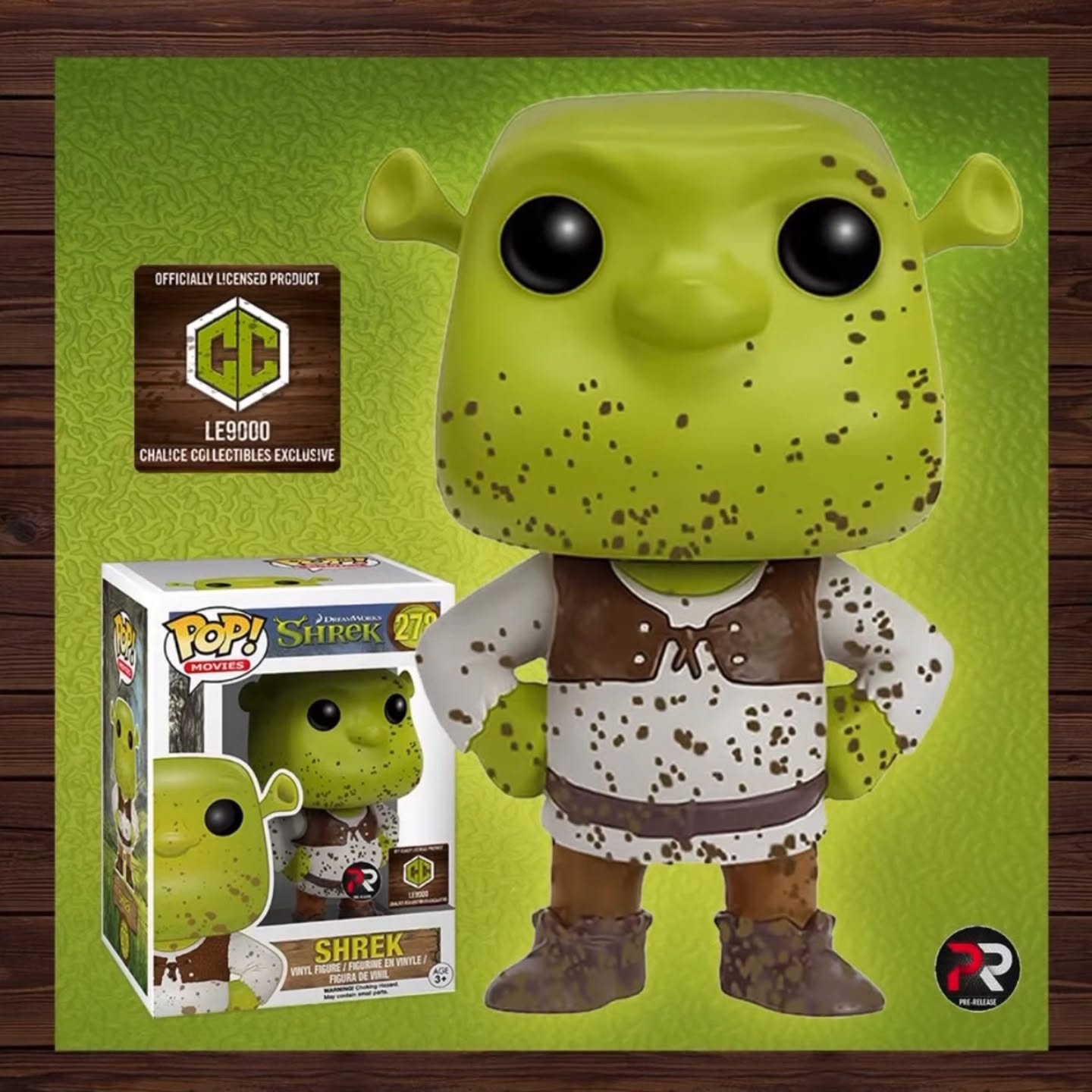 SHREK - POP N°278 - Shrek (Muddy) - PR Chalice LE9000