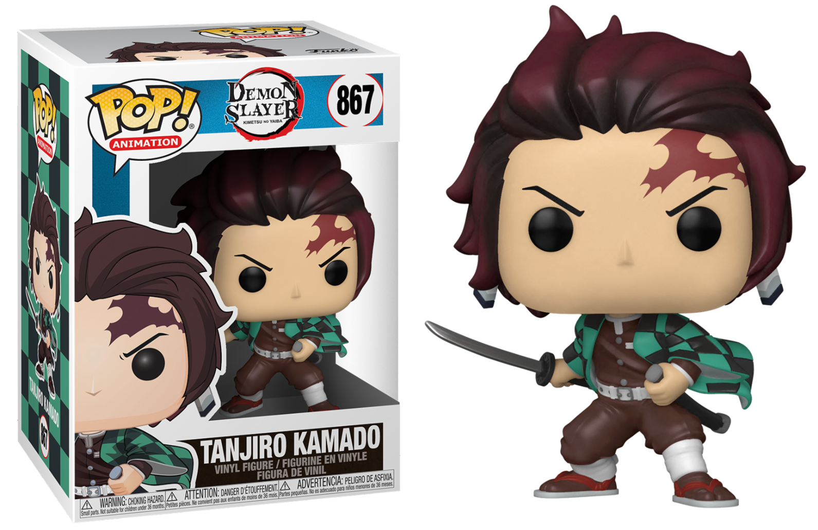 Funko Pop Demon Slayer - Tanjiro Kamado N°867