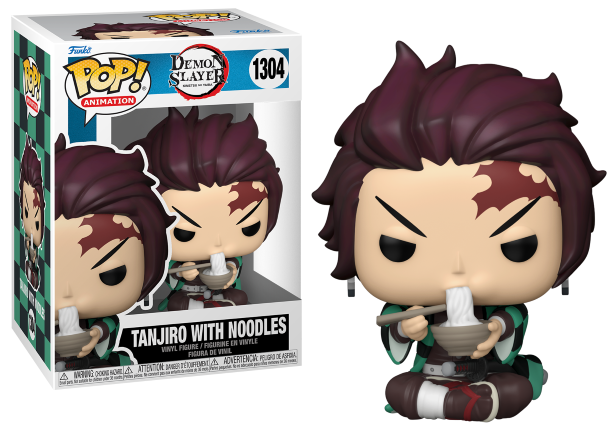 Funko Pop Demon Slayer - Tanjiro With Noodles N°1304