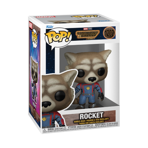 Funko Pop Les Gardiens de la Galaxie - Rocket N°1202 – Image 2