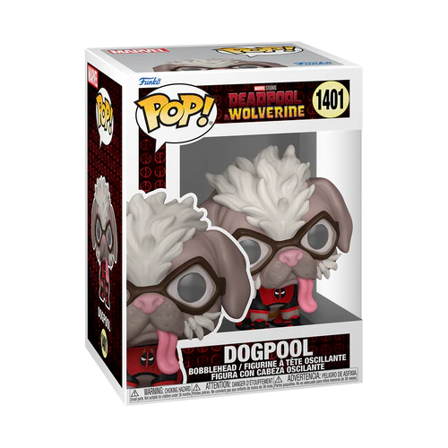 Funko Pop Marvel Deadpool & Wolverine - Dogpool N°1401 – Image 2