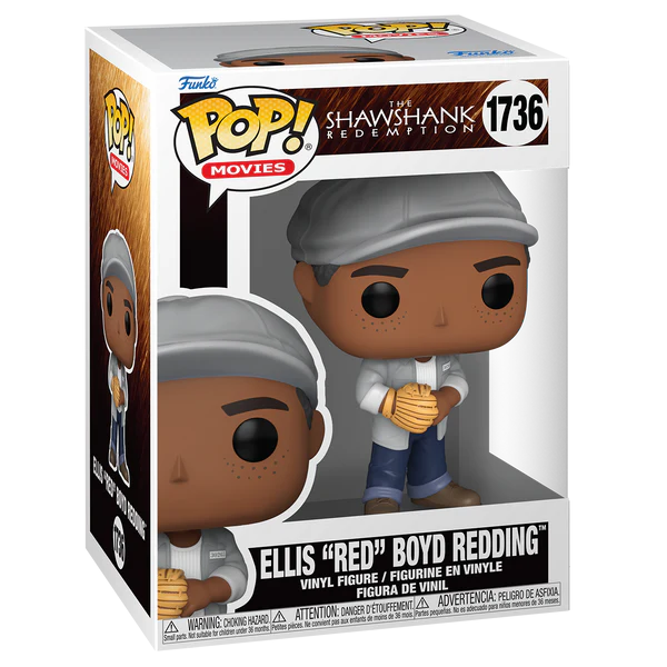 Funko Pop Les Evades - Ellis "Red" Boyd Redding N°1736 – Image 2