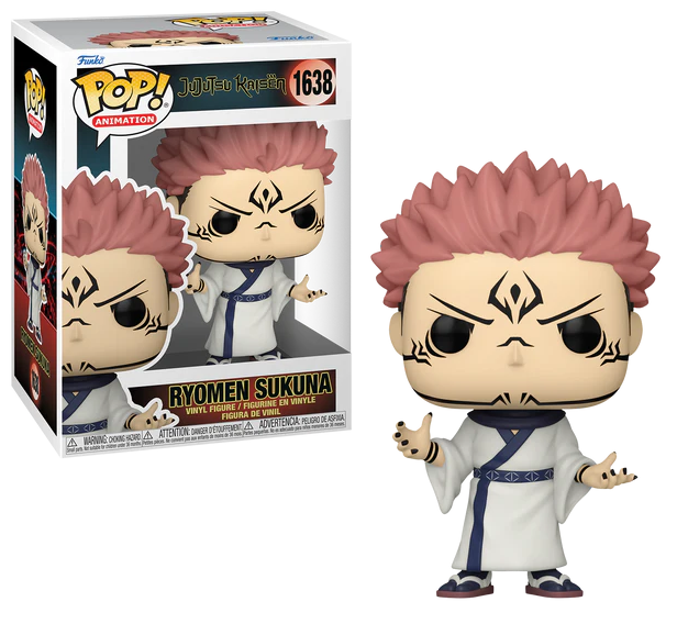 Funko Pop Jujutsu Kaisen - Ryomen Sukuna N°1638