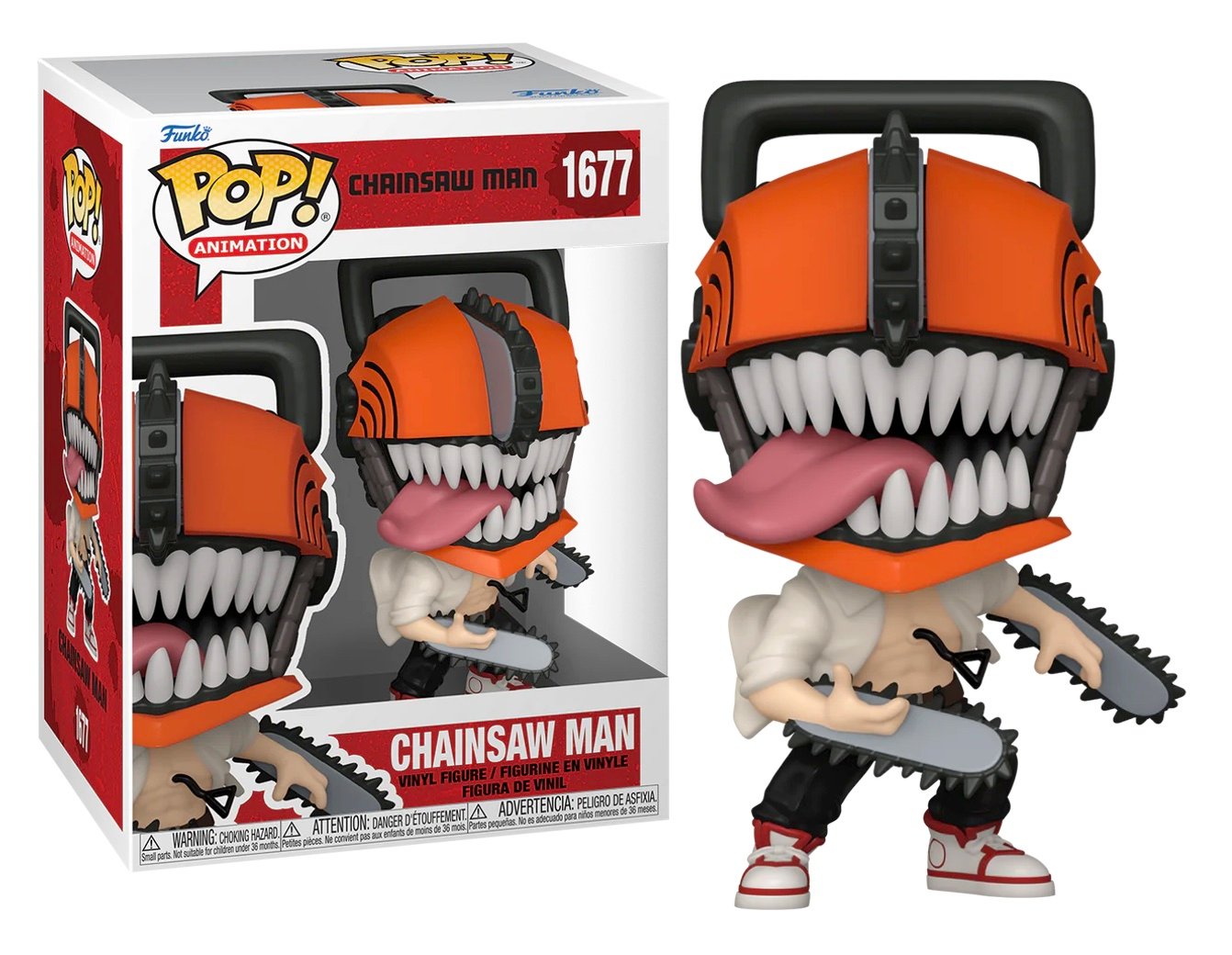 Funko Pop Chainsaw Man - Chainsaw Man N°1677