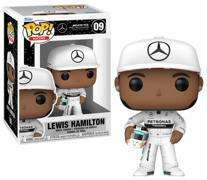 Funko Pop Formule 1 - Lewis Hamilton N°09