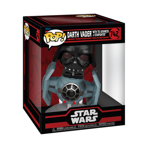 Funko Pop Star Wars - Darth Vader With The Advanced X1 Starfighter N°742 - Ride – Image 2