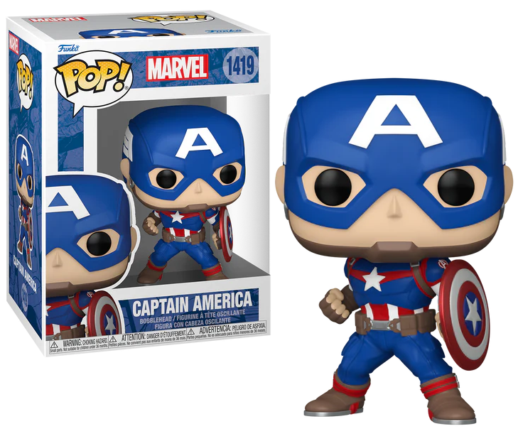 Funko Pop Marvel - Captain America N°1419