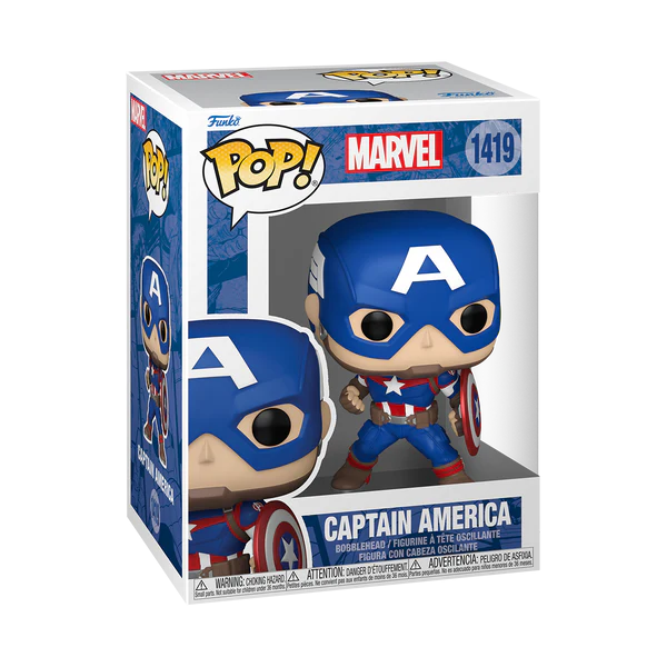 Funko Pop Marvel - Captain America N°1419 – Image 2