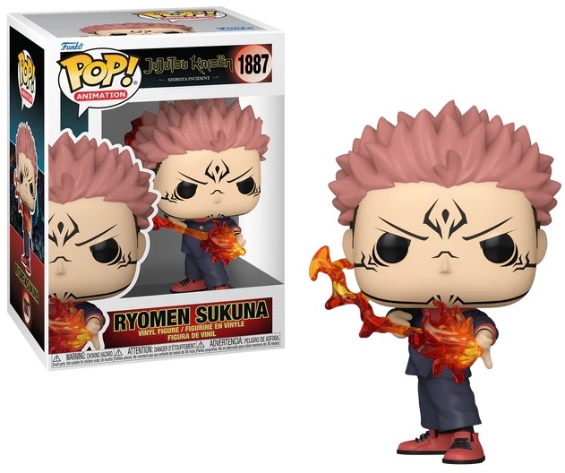 Funko Pop Jujutsu Kaisen - Ryomen Sukuna N°1887