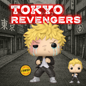 Funko Pop Tokyo Revengers - Bundle Takemichi Hanagaki N°2131 - Chase + Commune