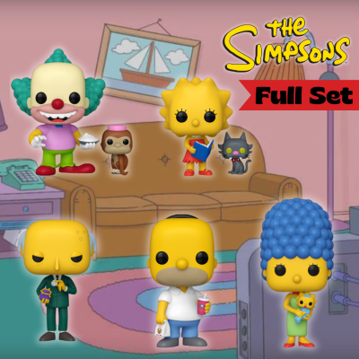 Funko Pop Les Simpsons - Full Set Communes