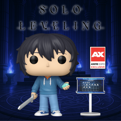 Funko Pop Solo Leveling - Sung Jinwoo N°1941 - Anime Expo 2025 Con Sticker