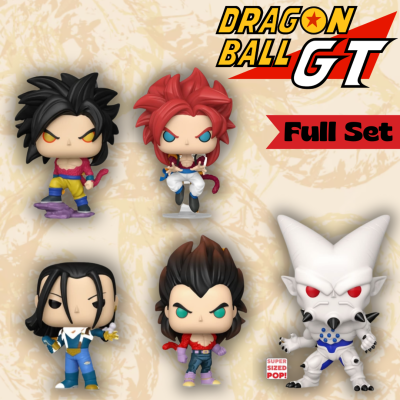 Funko Pop Dragon Ball GT - Full Set Communes et 6'