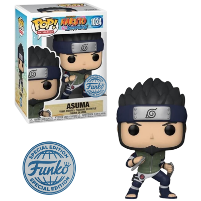 Funko Pop Naruto Shippuden - Asuma N°1024 - SE, Metallisé