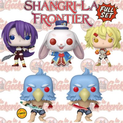 Funko Pop Shangri-La Frontier - Full Set Communes et Chase