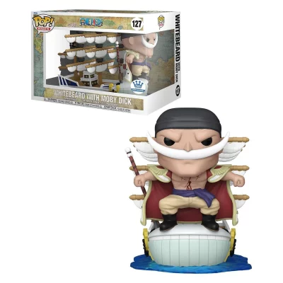Funko Pop One Piece - Whitebeard With Moby Dick N°127 - Funko Exclusive