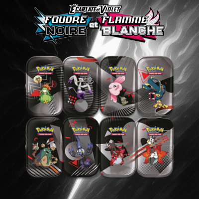 TCG Pokemon - Mini Tin Foudre Noire & Flammes Blanche