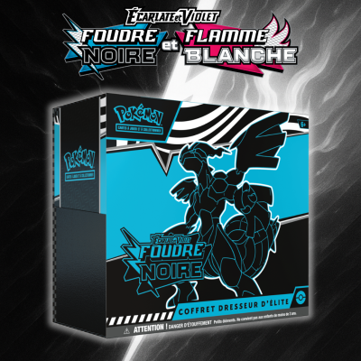 TCG Pokemon - ETB Coffret Dresseur D'Elite Foudre Noire