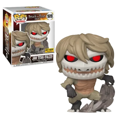 Funko Pop L'Attaque Des Titans - Jaw Titan (Falco) N°1619 - Hot Topic (Abimé)