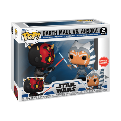 Funko Pop! STAR WARS - Darth Maul Vs Ahsoka - 2 Pack