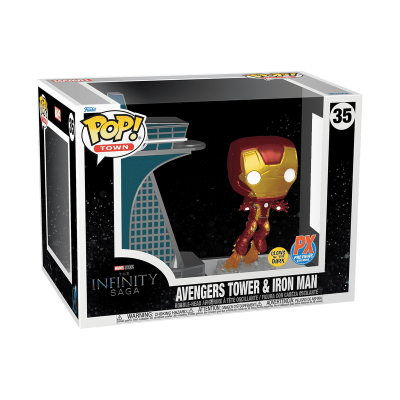 Funko Pop! Town - Avengers Tower & Iron Man N° 35