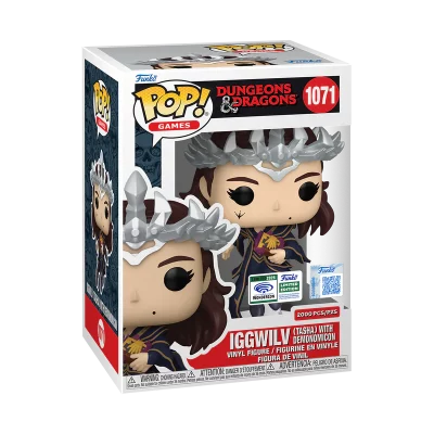 Funko Pop Donjons & Dragons - Iggwilv (Tasha) With Demonomicon N°1071 - WONDERCON 2025 Officiel, LE 2000 SHOW ONLY