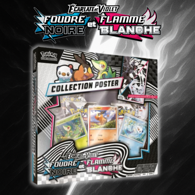 TCG Pokemon - Coffret Collection Poster Foudre Noire & Flamme Blanche