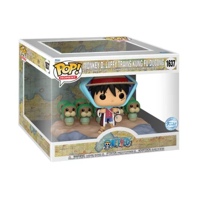 Funko Pop One Piece - Monkey D Luffy Trains Kung Fu Dugong N°1637 - SE