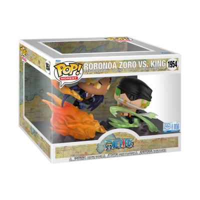 Funko Pop One Piece - Roronoa Zoro VS. King N°1954 - Moment, Funko Exclusive