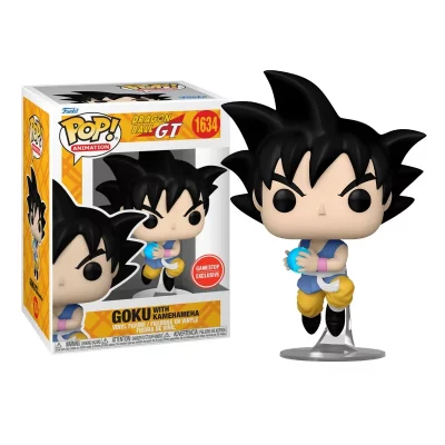 Funko Pop Dragon Ball GT - Goku With Kamehameha N°1634 - Gamestop