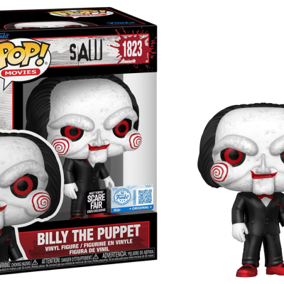 Funko Pop Saw - Billy The Puppet N°1823 - Hot Topic Scare Fair