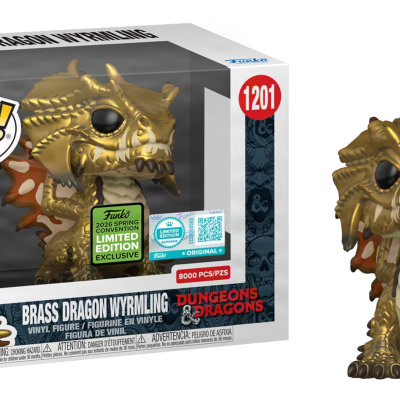 Funko Pop Dungeons & Dragons - Brass Dragon Wyrmling N°1201 - ECCC SHARED