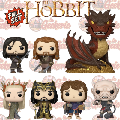 Funko Pop Le Hobbit - Full Set 2 Pack / 2188 / 2184 / 2187 / 2185 / 2186