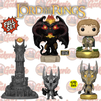 Funko Pop Le Seigneur Des Anneaux - Full Set 2160 / 2159 / 36 / 2161