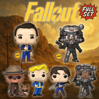 Funko Pop Fallout - Full Set Chase + Communes