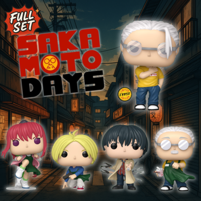 Funko Pop Sakamoto Days - Full Set Chase + Communes