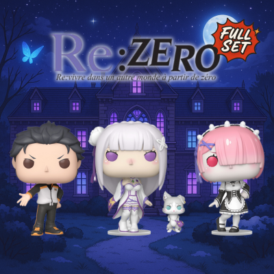 Funko Pop Re:Zero - Full Set Communes 3
