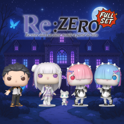 Funko Pop Re:Zero - Full Set Communes 4