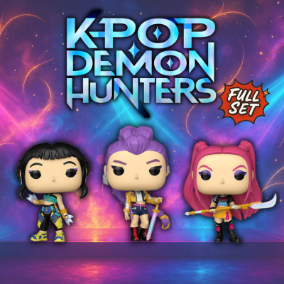 Funko Pop K-Pop Demon Hunters - Full Set 3 Communes