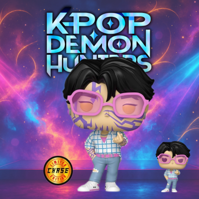 Funko Pop K-Pop Demon Hunters - Bundle Jinu N°2259 & Jinu With Patterns N°2259 - Chase + Commune