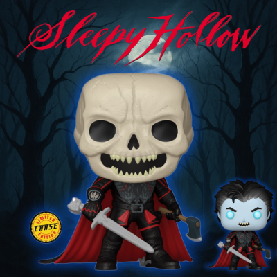 Funko Pop Sleepy Hollow - Bundle Headless Horseman N°1945 - Chase + Commune